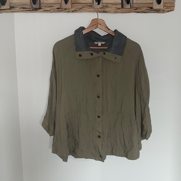 All For Color Poncho Jacket - Picture 2 of 8